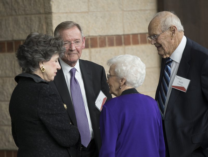 Mr. and Mrs. Ralph Hendricks and Mr. and Mrs. Dan Sanders