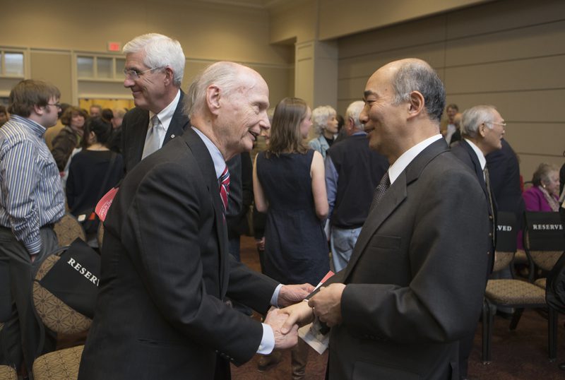 Ambassador Kenichiro Sasae and Secretary Riley