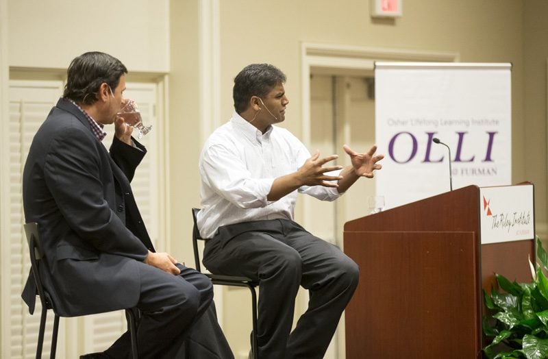 (l-r) Mark Quinn and Danny Avula