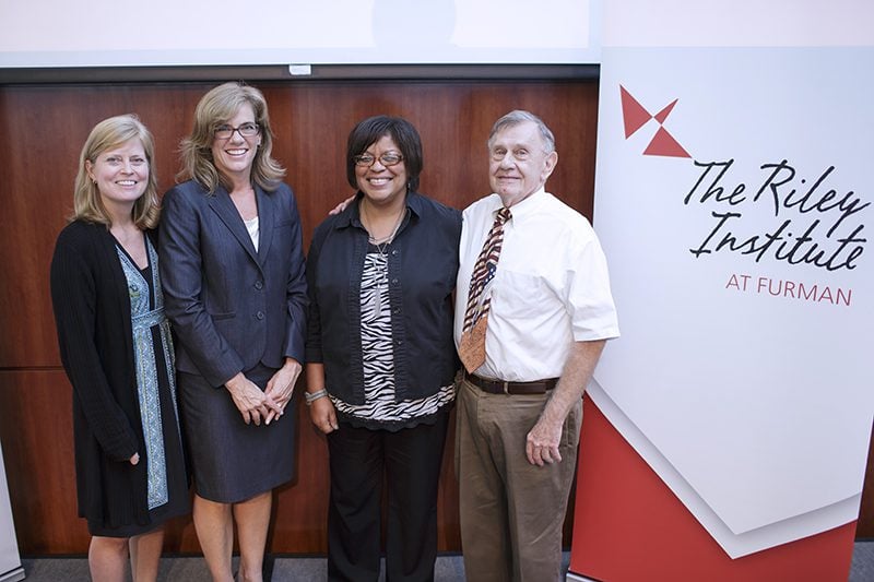 Constitution Day 2014 panel (l-r): Kristy Maher, Holly Hollman, Teresa Cosby and Don Aiesi