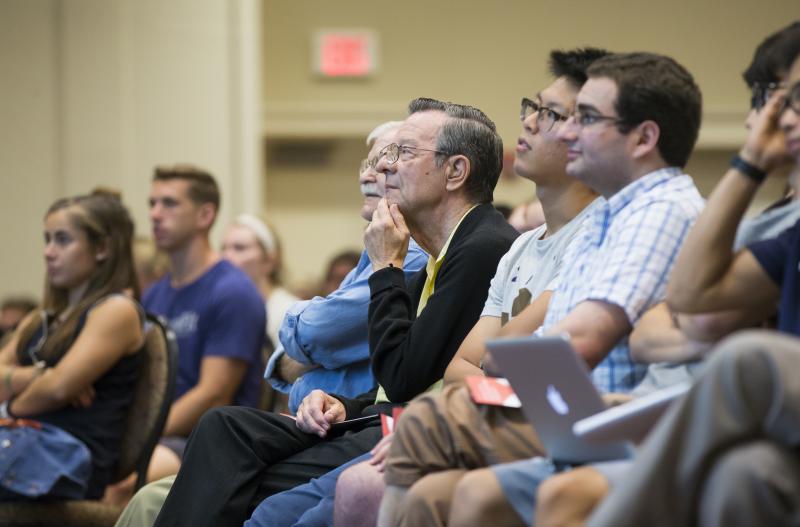The address was attended by students, community members and Furman faculty