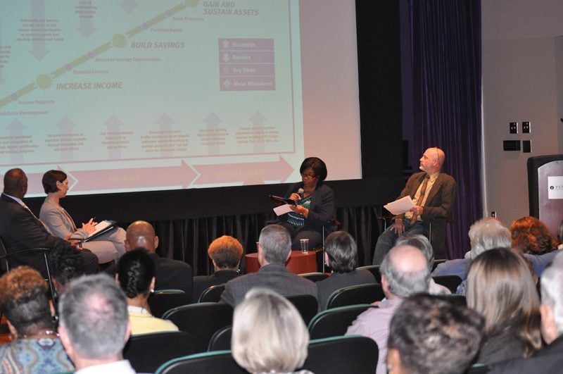 (l-r) Ray Lattimore, Melanie Gearheart, Deborah McKetty and David Gandolfo