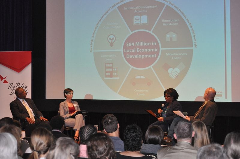 (l-r) Ray Lattimore, Melanie Gearheart, Deborah McKetty and David Gandolfo