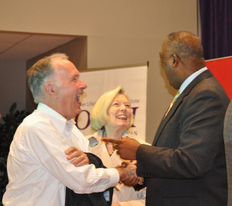 Ray Lattimore with guests
