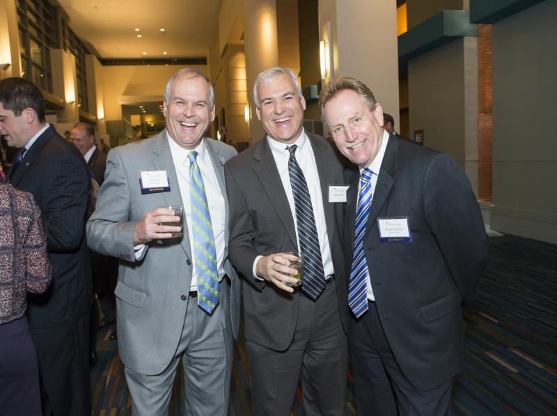 (l-r) Rick Jiran, Mike Ruhe and Chuck Claunch