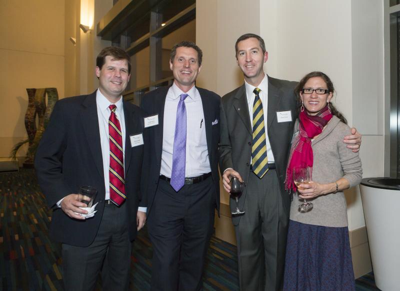 (l-r) David Feild, Todd Malo, Steve Hunt and guest
