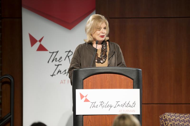 Patricia Harrison, President and CEO of Corporation for Public Broadcasting offering her remarks
