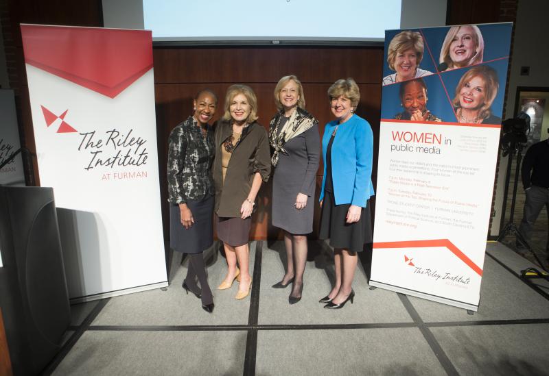 Jennifer Lawson, Patricia Harrison, Paula Kerger, and Linda O'Bryon, Women in Public Media