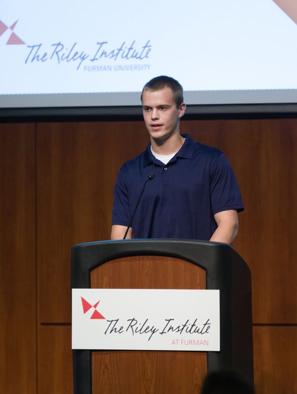 Matt Rosenberg introducing Liz Smith