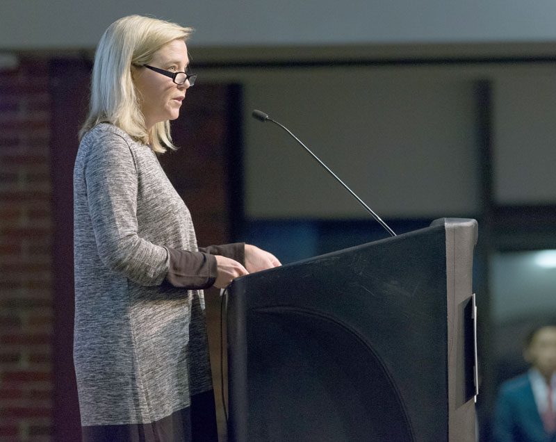 Liz Smith, professor and chair of the Department of Political Science