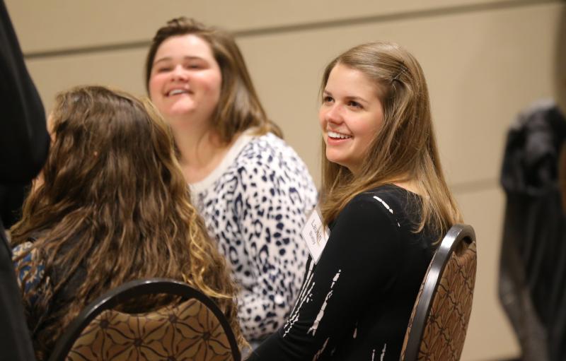 Hollingsworth/Townes Scholars' dinner with Peter Hart