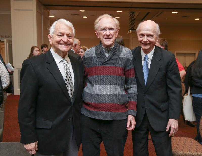 (l-r) Former South Carolina Lt. Gov. Nick Theodore, Former SC State Senator Harry Chapman and Secretary Riley. They were referred to as the Young Turks because of their reform efforts!