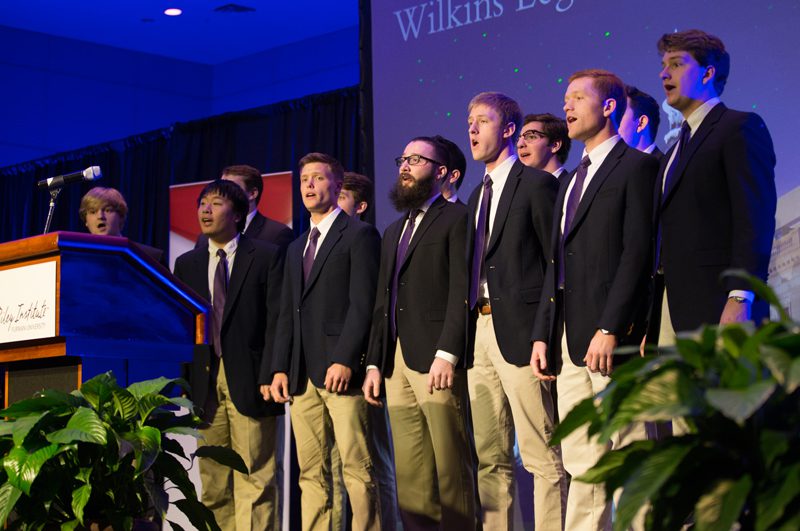 The Bell Tower Boys singing 