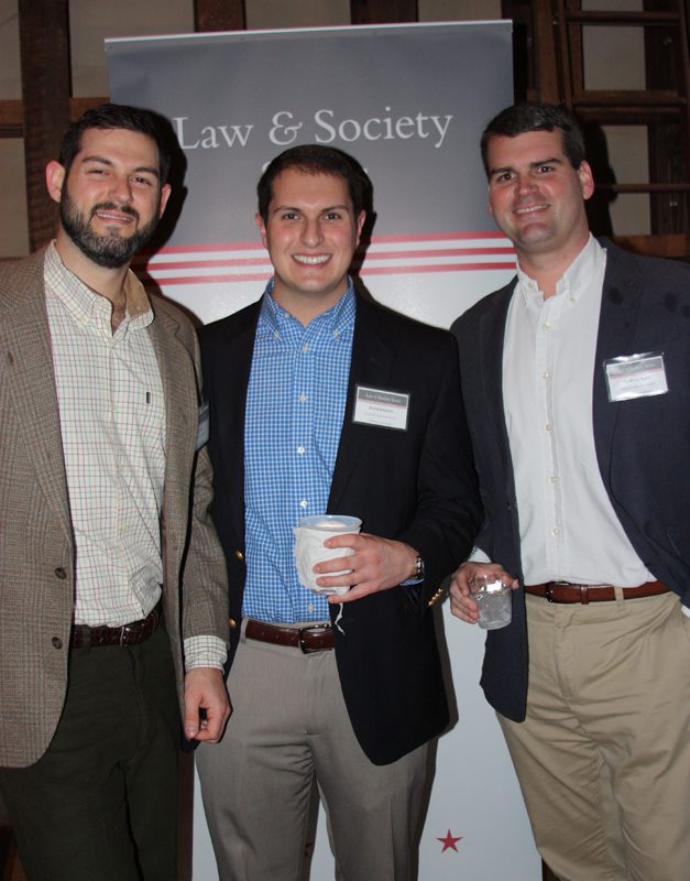 (l-r) Zac Smith, Kevin Johnson, Geoff Waite