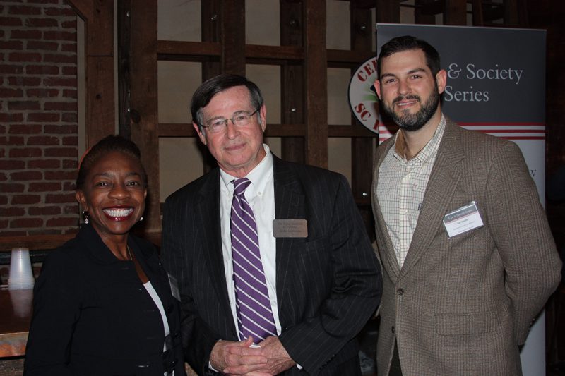 (l-r) Debra Gammons, Don Gordon and Zac Smith