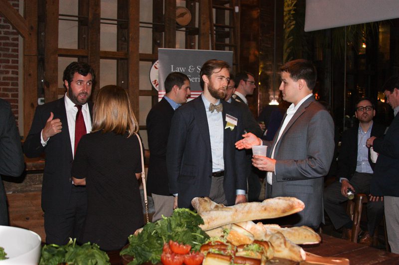 (l-r) Matt Kelly (SBA President), Wyatt Sassman (Panelist), Clinton Magill