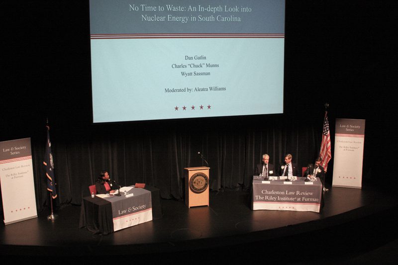 Panel Three moderated by Aleatra Williams, Professor of Law, Charleston School of Law