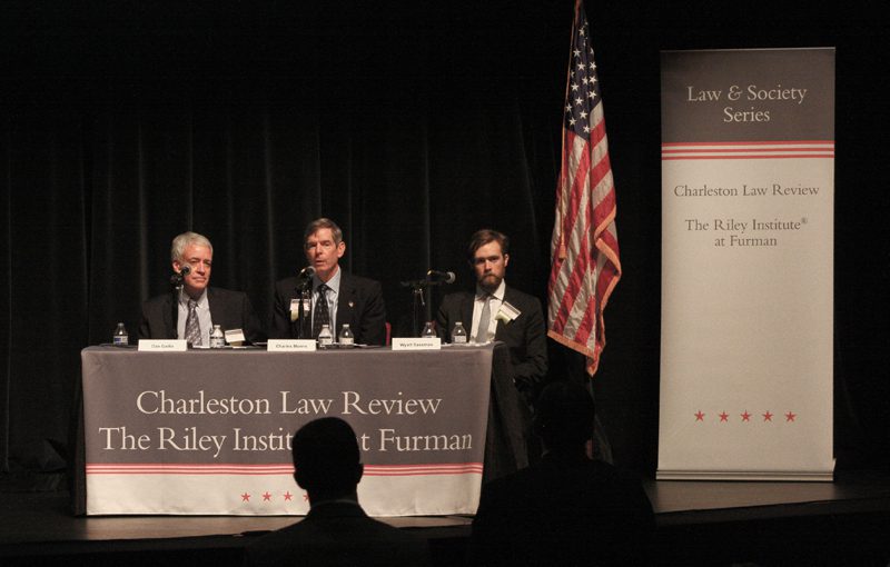 (l-r) Dan Gatlin, Charles Munns and Wyatt Sassman