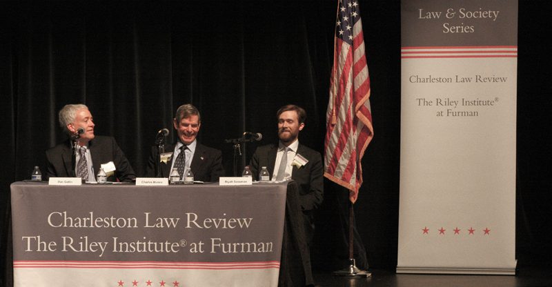 (l-r) Dan Gatlin, Charles Munns and Wyatt Sassman