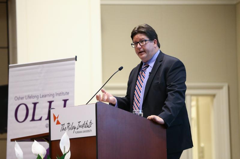 Dan Wuori speaking about 