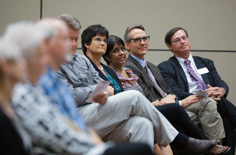 John and Kate Kaup, Chirinjev and Ken Peterson, and Don Gordon