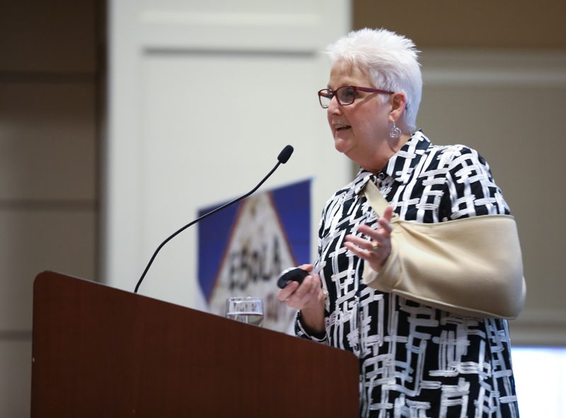 Deborah Malac speaking about 