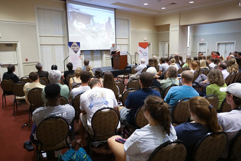 The address was attended by students, community members and Furman faculty
