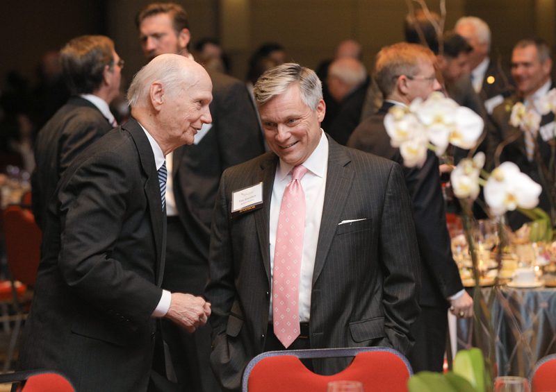 Secretary Riley with Tim Madden, Nelson Mullins