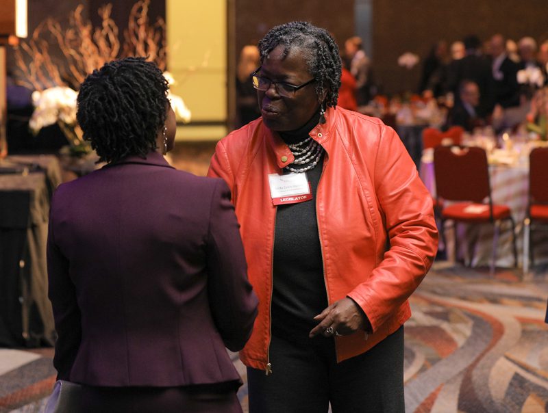 Gilda Cobb-Hunter and Alyssa Richardson