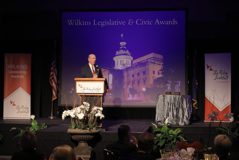 David Wilkins describing Rita Allison, who is a strong, long-time advocate for education improvement in South Carolina