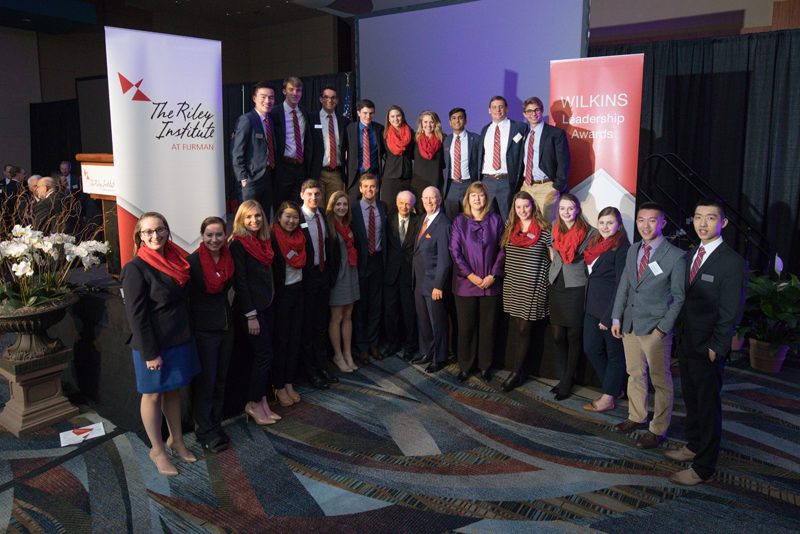 The Riley Institute Advance Team with Secretary Riley, David Wilkins and Elizabeth Davis