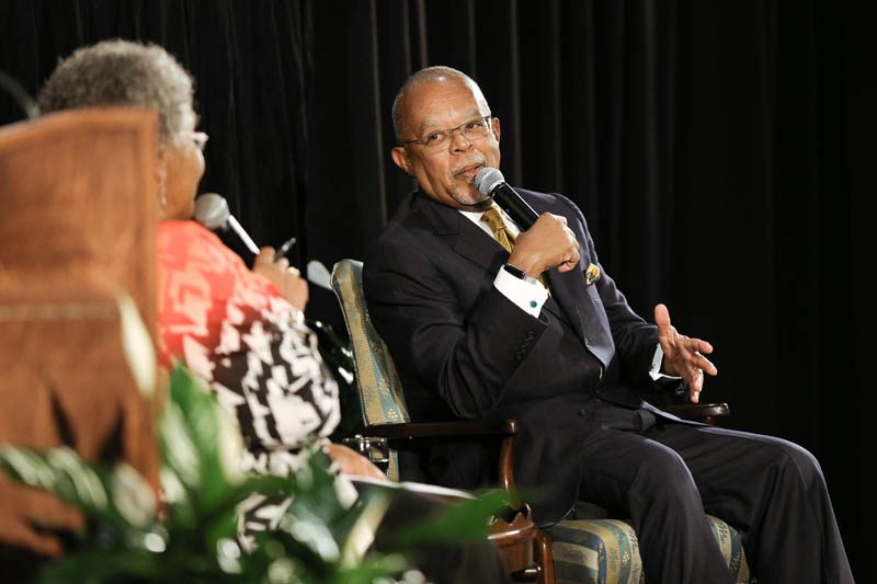 Beryl Dakers and Henry Louis Gates, Jr.