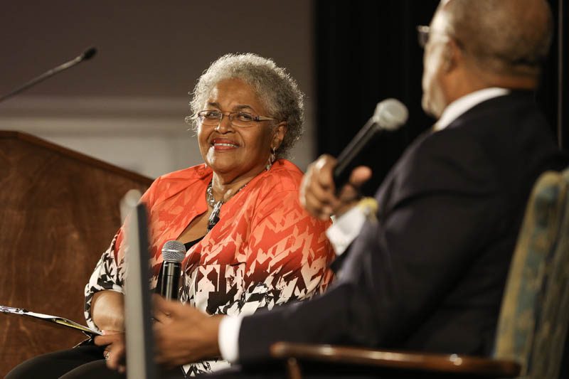 Beryl Dakers and Henry Louis Gates, Jr.