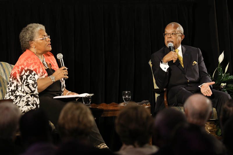 Beryl Dakers and Henry Louis Gates, Jr.