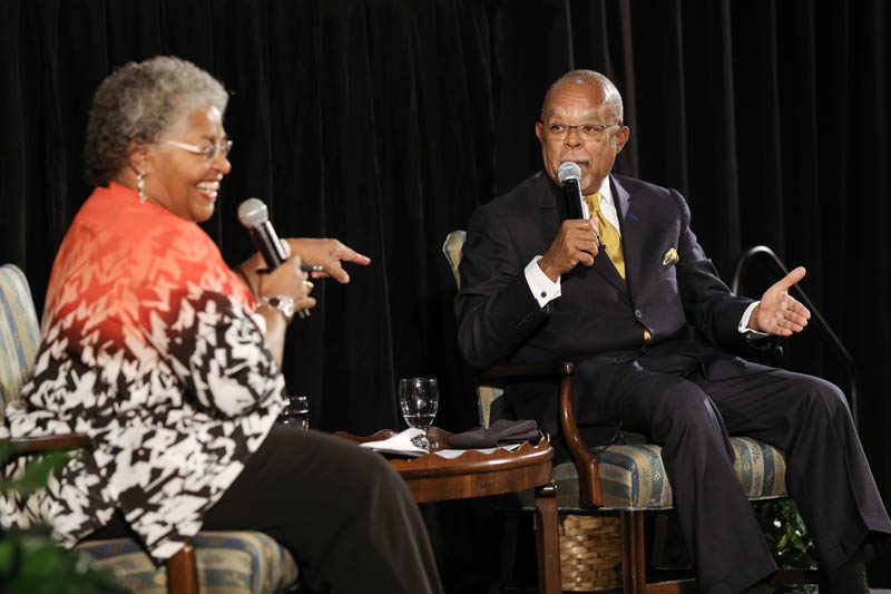 Beryl Dakers and Henry Louis Gates, Jr.