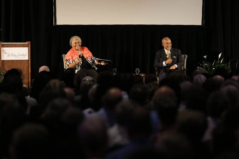 Beryl Dakers and Henry Louis Gates, Jr.