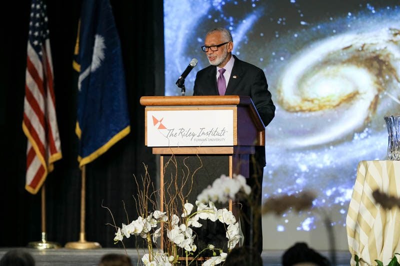 Charles Bolden making remarks