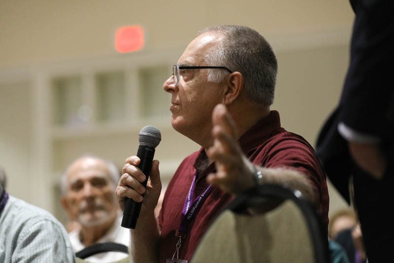 Question from the audience