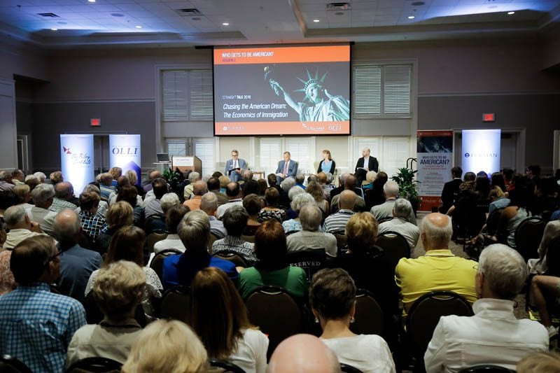 Conversation: Maximizing the potential and economic power of immigrants moderated by Ken Peterson
