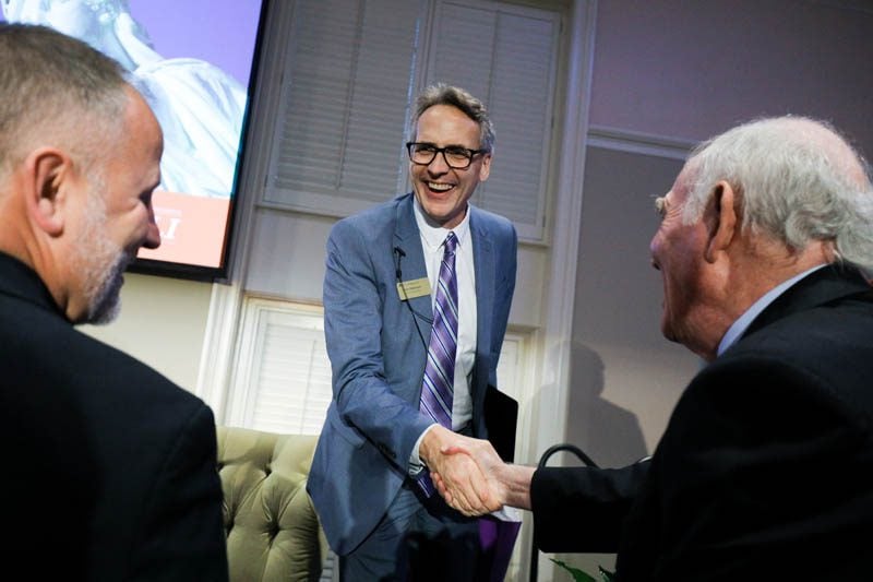 Ken Peterson continuing the conversation with a guest