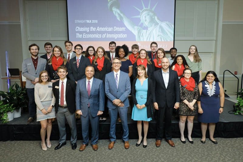 The Advance Team with guest speakers