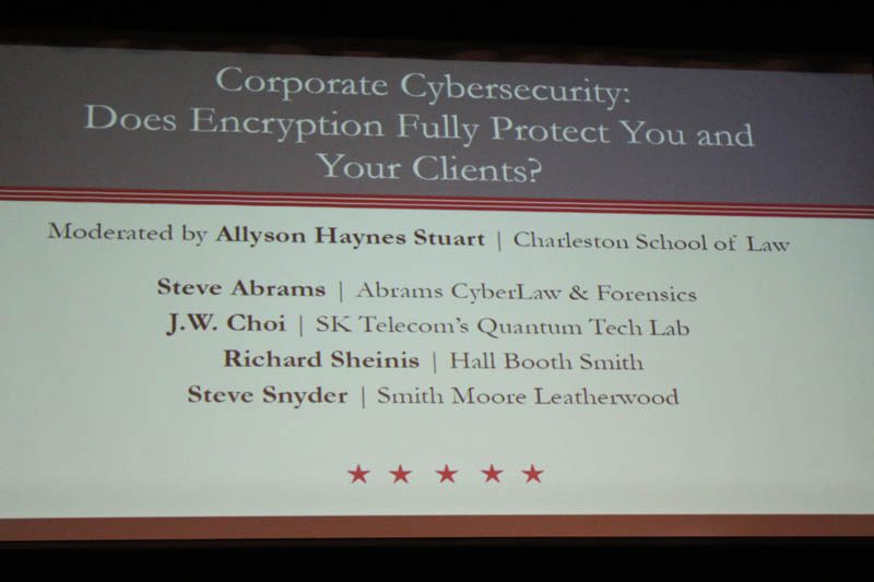 Panel three: Corporate Cybersecurity: Does Encryption Fully Protect You and Your Clients?