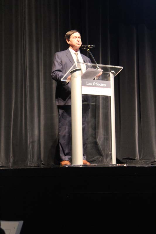 Don Gordon, Executive Director, Riley Institute, making remarks