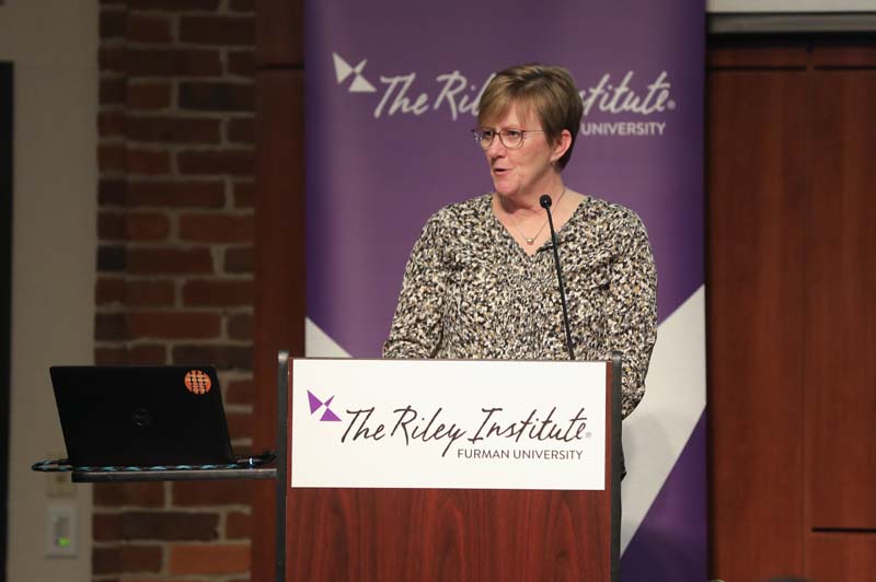 Suzy Summers, Interim Dean of Faculty and James C. Self Professor of Business Administration at Furman