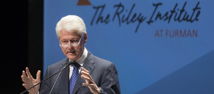2014: President Bill Clinton Hero Image
