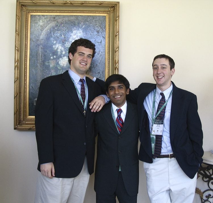 (l-r) Dan Ennis, Amer Ahmad and Mike Overby