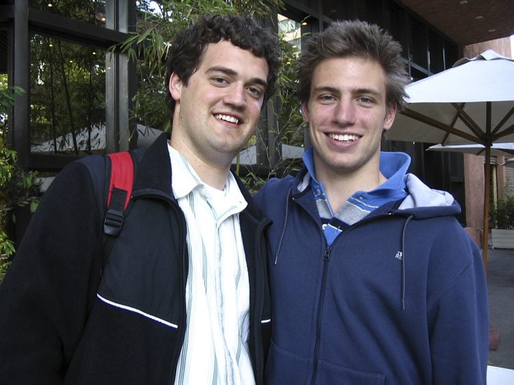 Dan Ennis and David from New Zealand
