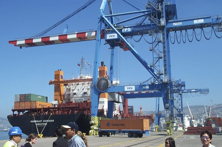Shipyard in Santiago, Chile