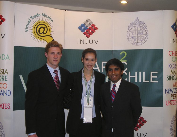 (l-r) Chris Schoen, Monica Handa and Amer Ahmad