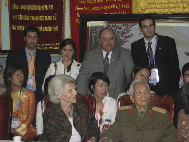 Mrs. Harriet, Mayor Fulbright and General Giap